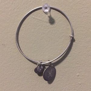 Alex and Ani Bracelet with initial letter K